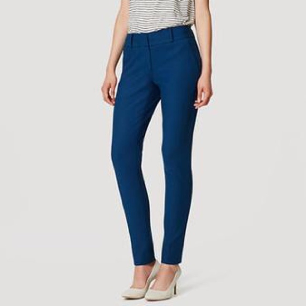 LOFT Julie Skinny Ankle Pants
